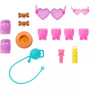 Barbie Rullaluistelija Nukke Ja Koira Leikkisetti