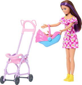 Barbie Skipper Babysitter Lastenvahti Barbie Leikkisetti