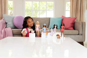 Barbie Twinning Looks Nukke ja Lemmikki Brunette