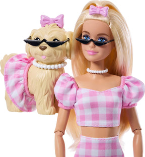 Barbie Twinning Looks Nukke ja Lemmikki Vaaleatukkainen
