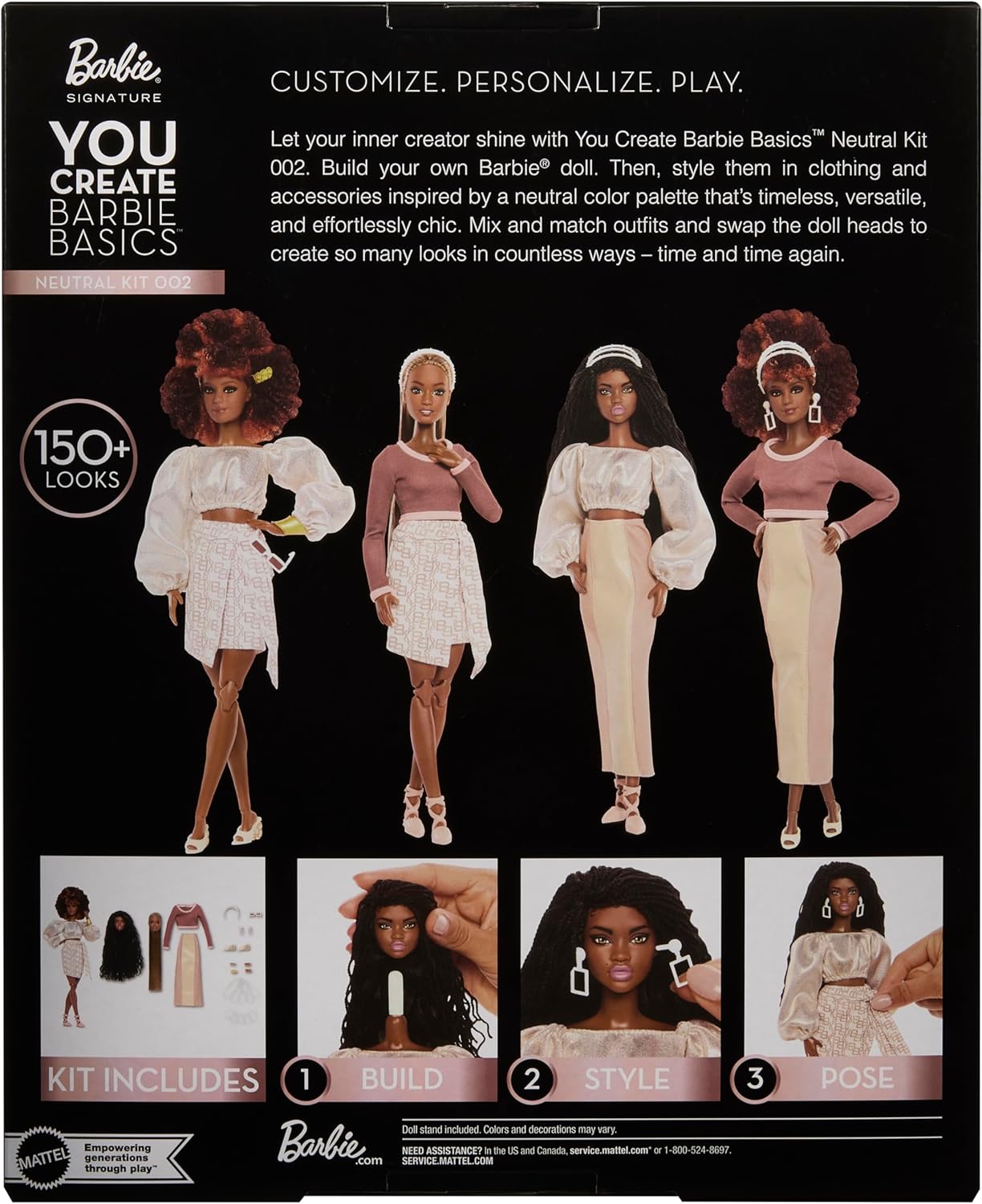 Barbie You Create Basics Neutral Kit #002
