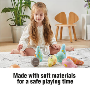 Barbo Toys Bobo Pehmeä Keilasetti