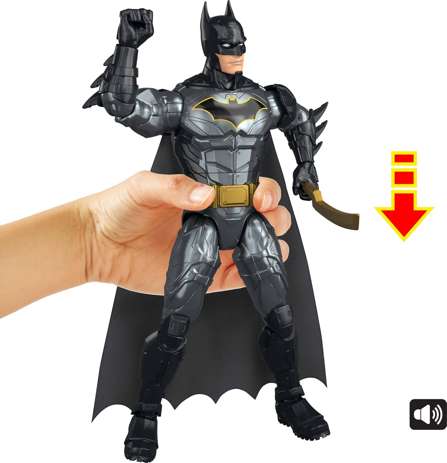 Batman Crime Crusher 30cm Toimintahahmo Äänillä