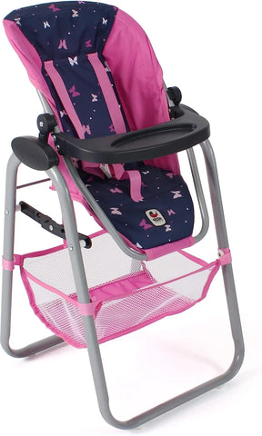 Bayer Chic Nuken Syöttötuoli Lila/Pinkki Perhonen