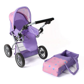 Bayer Chic Nukenvaunut Pinkki/Liila Sydämet