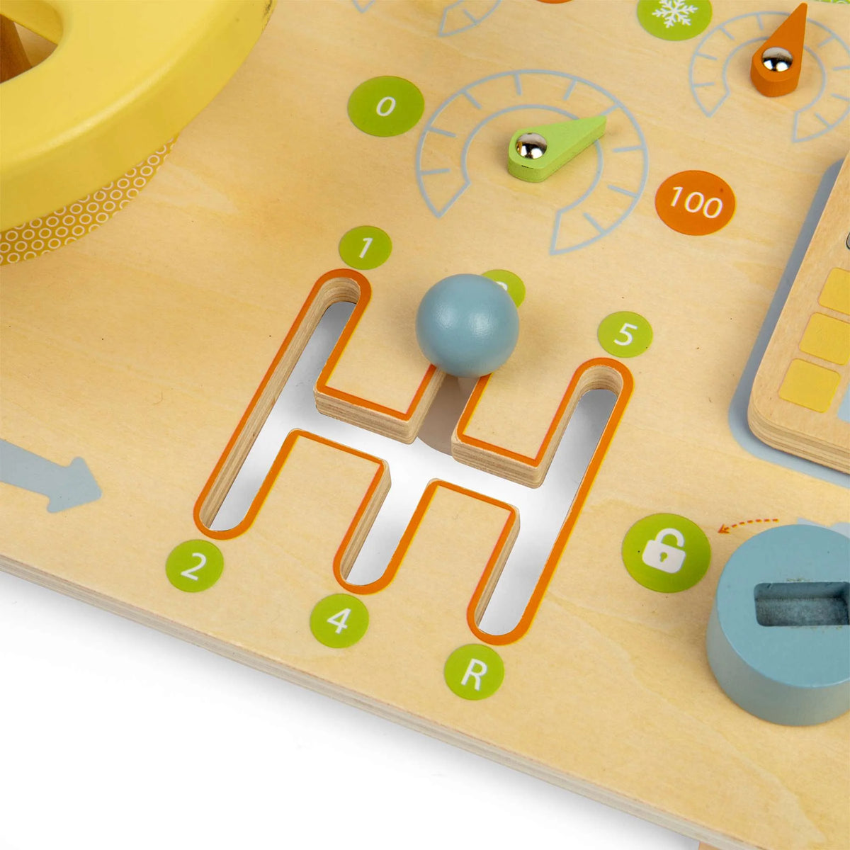 Bigjigs Busyboard Puinen Aktiviteettialusta