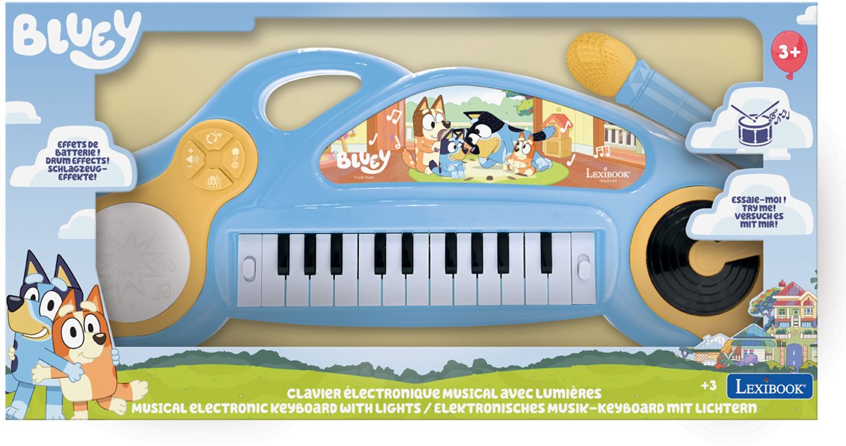 Bluey Elektroninen Kosketinsoitin Lasten Piano