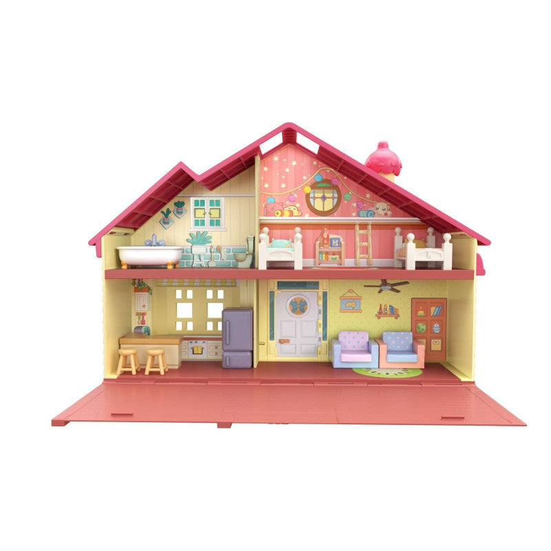 Bluey Family Home Kotitalo ja Bluey-hahmo
