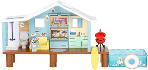 Bluey Kesämökki/Rantamökki Leikkisetti