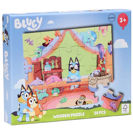Bluey Puinen Palapeli 20 Palaa
