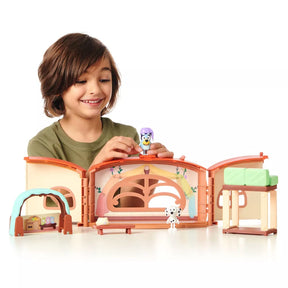 Bluey School Friends Leikkisetti Koulu ja Figuurit