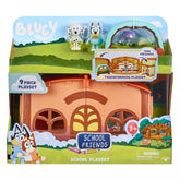 Bluey School Friends Leikkisetti Koulu ja Figuurit