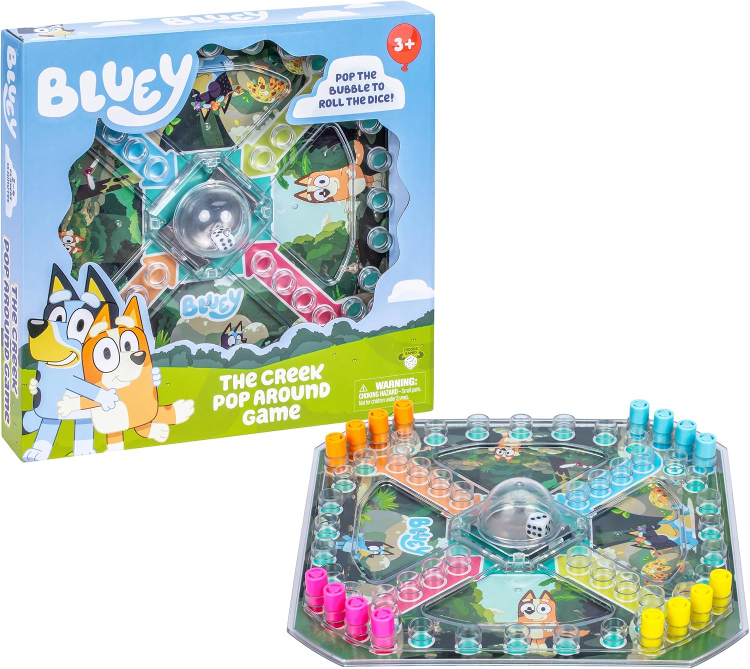 Bluey The Creek Pop Around "Kimble" Peli