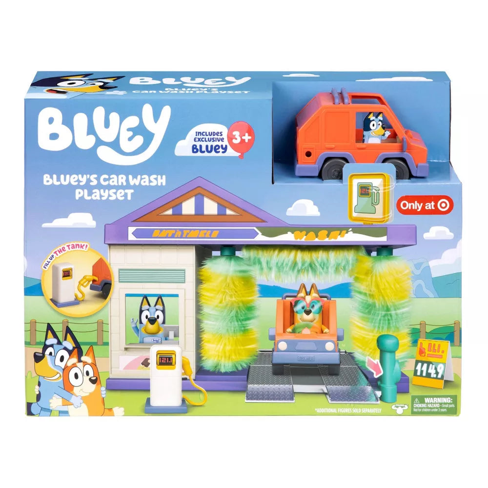 Blueyn Autopesula Leikkisetti