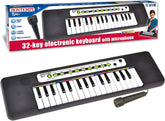 Bontempi Lasten Piano/Kosketinsoitin Mikrofonilla 32 Kosketinta