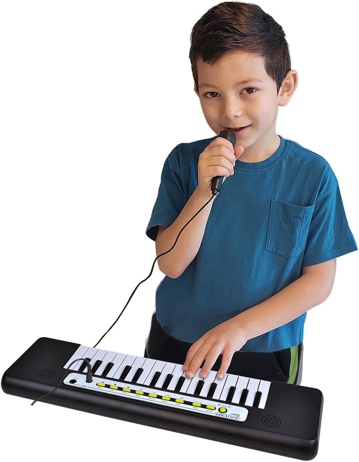 Bontempi Lasten Piano/Kosketinsoitin Mikrofonilla 32 Kosketinta