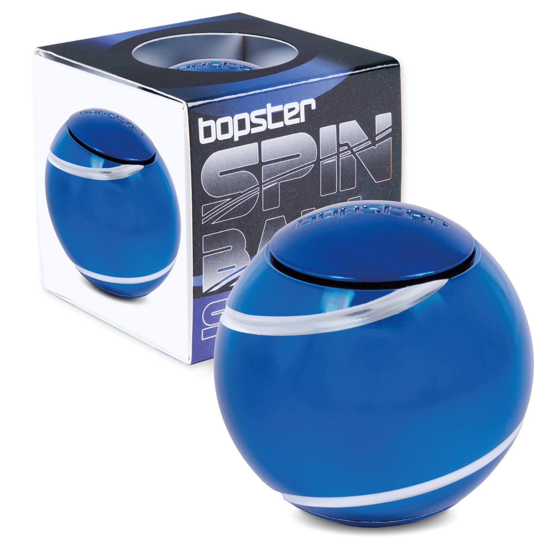 Bopster Spin Ball Metallic Fidget Metallipallo 