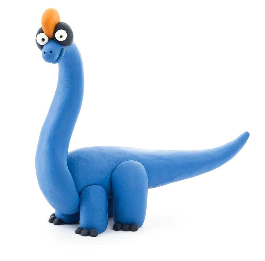 Hey Clay Brachiosaurus Kovettuva Muovailumassa