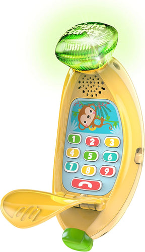 Bright Starts Babblin Banana Leikkipuhelin Äänillä ja Valoilla
