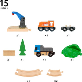 Brio Puujunarata 36028 Starter Lift and Load Set Aloitussetti