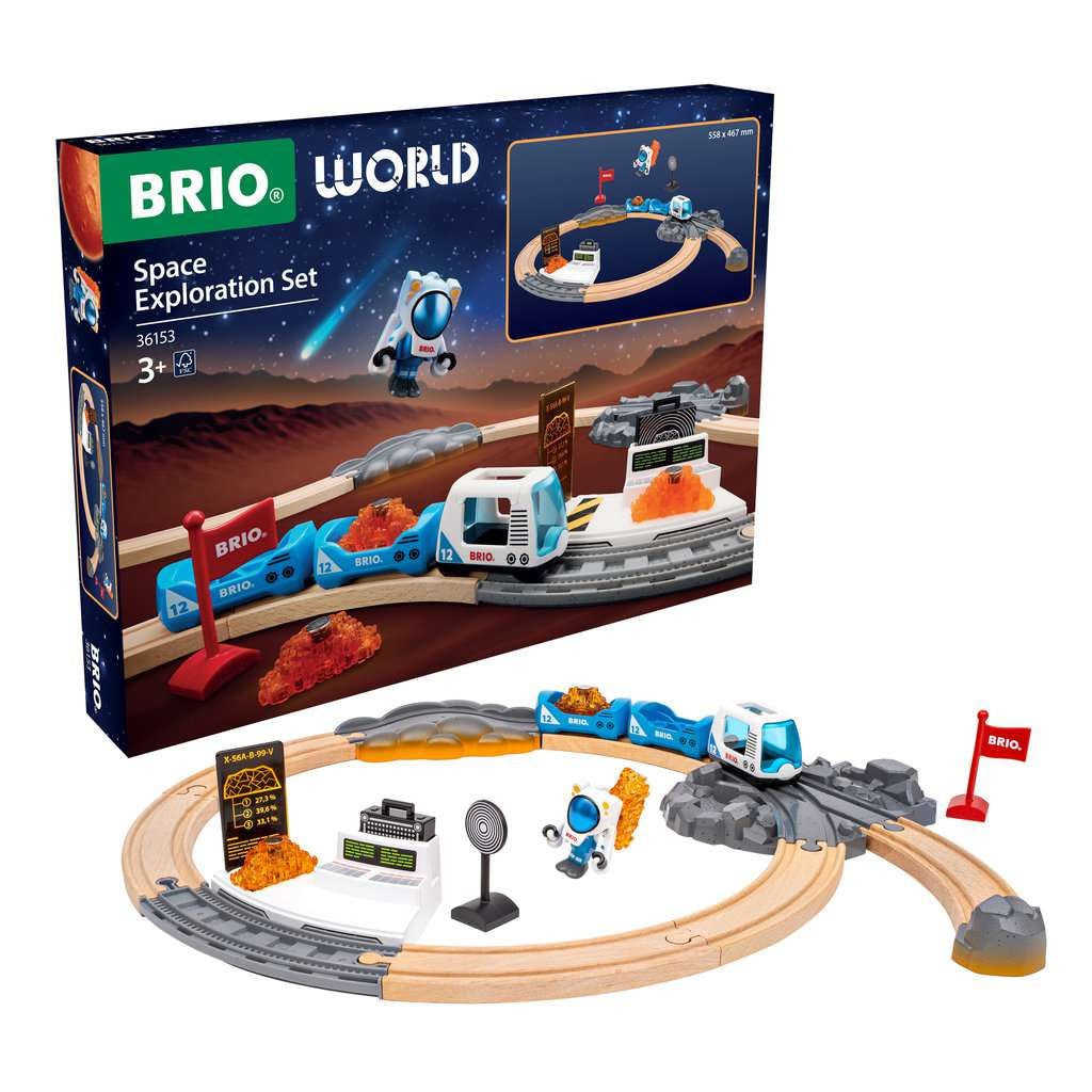 Brio Puujunarata 36153 Avaruustutkimussetti