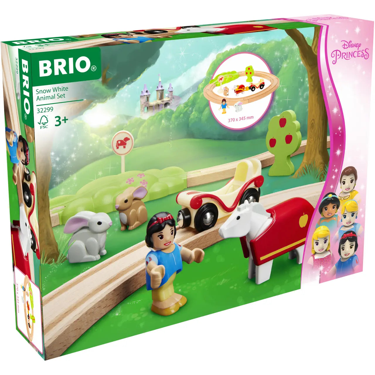 Brio Puujunarata Disney Princess 32299 Lumikki