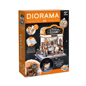 Buki Diorama 3D Leipomo Pienoismalli 179 Osaa