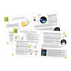 Buki Mini Lab Fluo & Glow Pimeässä Hohtava Tiedesetti