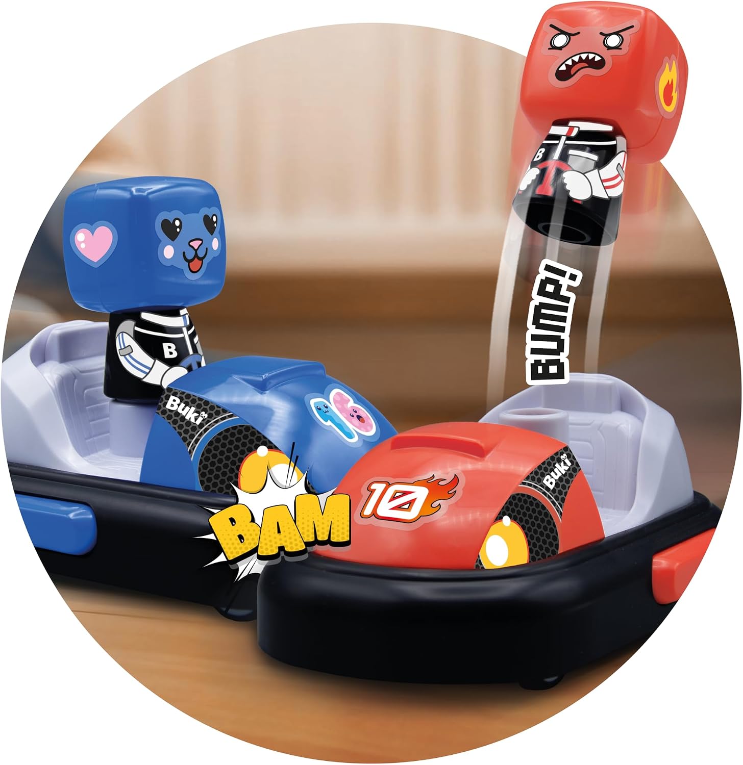 Buki  RC Super Karts Radio-Ohjattavat Törmäilyautot