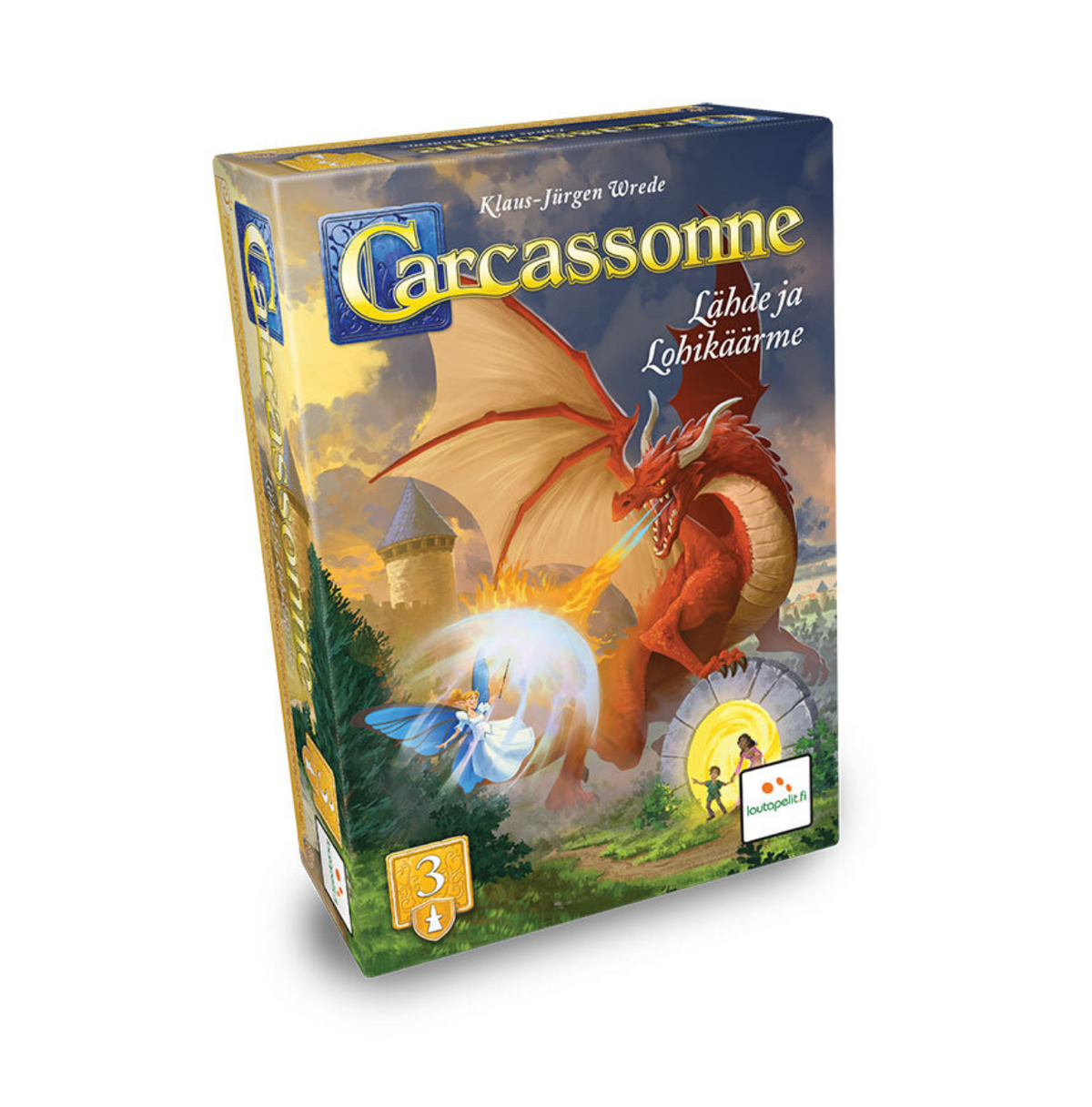 Carcassonne Lisäosa 3 Lähde ja Lohikäärme