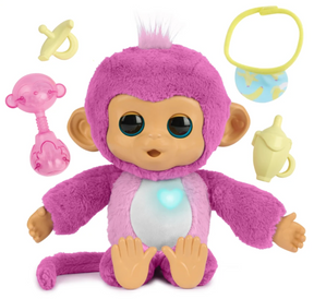 Care And Cuddles Monkey Pink Interaktiivinen Apina