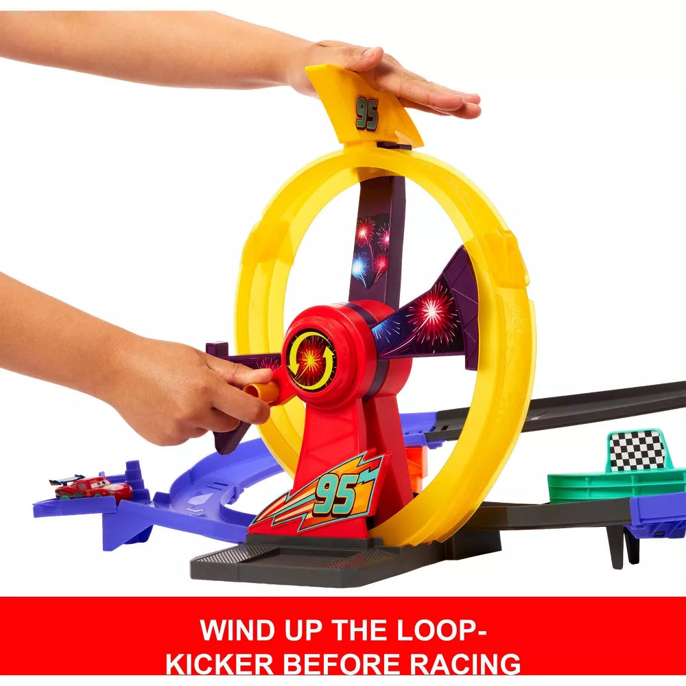 Cars Light Up Lightning McQueen Celebration Raceway Cars Autorata