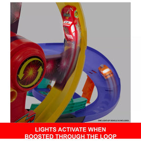 Cars Light Up Lightning McQueen Celebration Raceway Cars Autorata