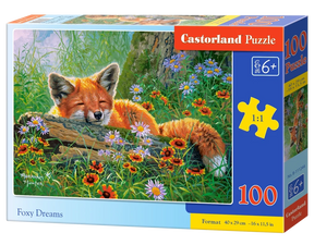Castorland Palapeli 100 Palaa Foxy Dreams