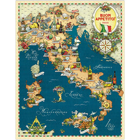 Cavallini & Co. Vintage Puzzle 1000 palaa Buon Appetito!