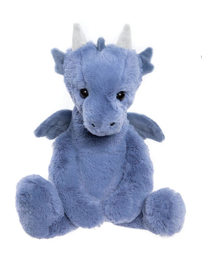 Charlie Bears Fantasiahahmo/Lohikäärme Pehmolelu Draco Denim Blue 34 cm