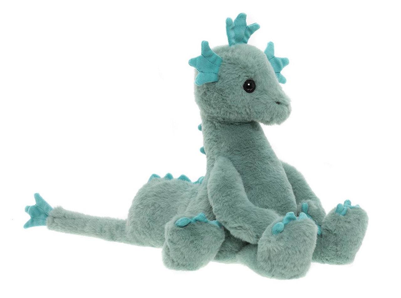 Charlie Bears Loch Ness Monster/Fantasiahahmo Lohikäärme Nessie Pehmolelu 36 cm