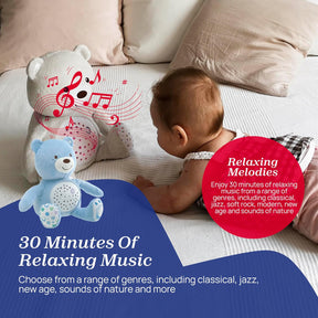 Chicco Baby Bear Nalle Yövalo Vaaleansininen