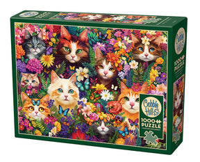 Cobble Hill 1000 Palan Palapeli Blooming Whiskers