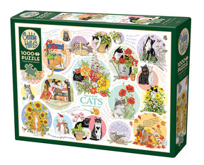 Cobble Hill 1000 Palan Palapeli Cat Thoughts