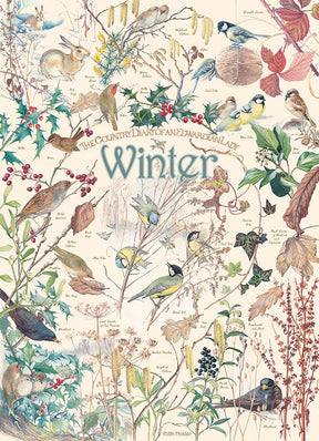 Cobble Hill 1000 Palan Palapeli Country Diary - Winter