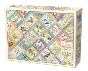 Cobble Hill 1000 Palan Palapeli Country Diary Quilt - (Random Cut)