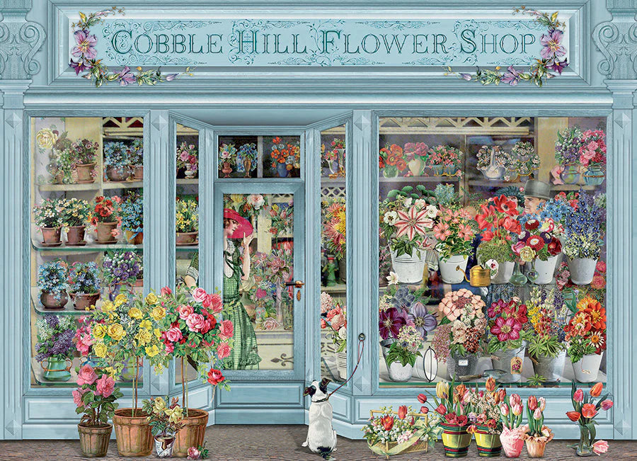 Cobble Hill 1000 Palan Palapeli Parisian Flowers