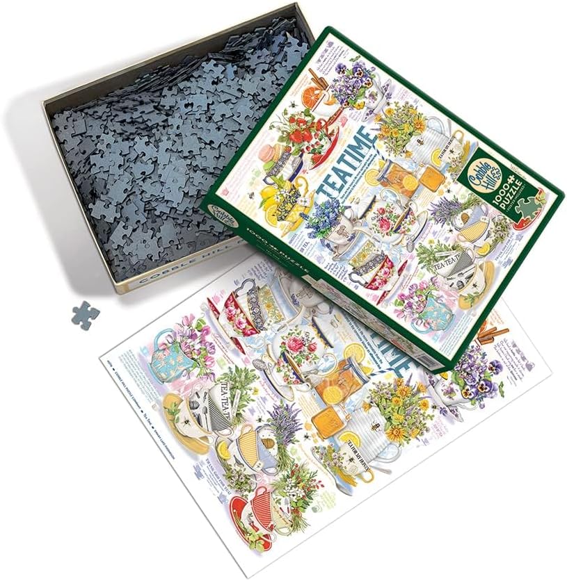 Cobble Hill 1000 Palan Palapeli Tea Time
