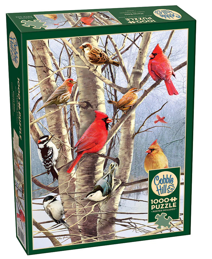 Cobble Hill 1000 Palan Palapeli Winter Birds