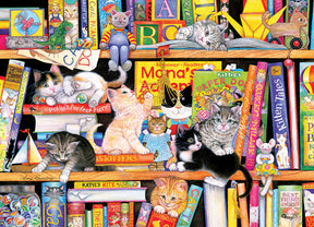 Cobble Hill 350 XXL Palan Palapeli Family Storytime Kittens