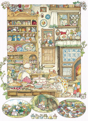 Cobble Hill 500 Palan Palapeli XXL Brambly Hedge - Picnic Preparations