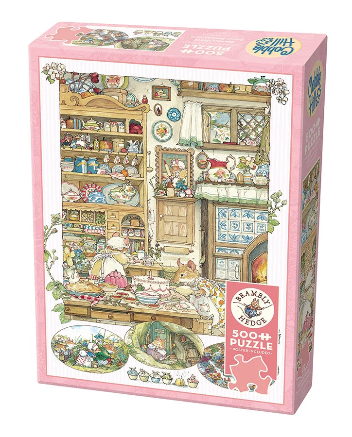 Cobble Hill 500 Palan Palapeli XXL Brambly Hedge - Picnic Preparations
