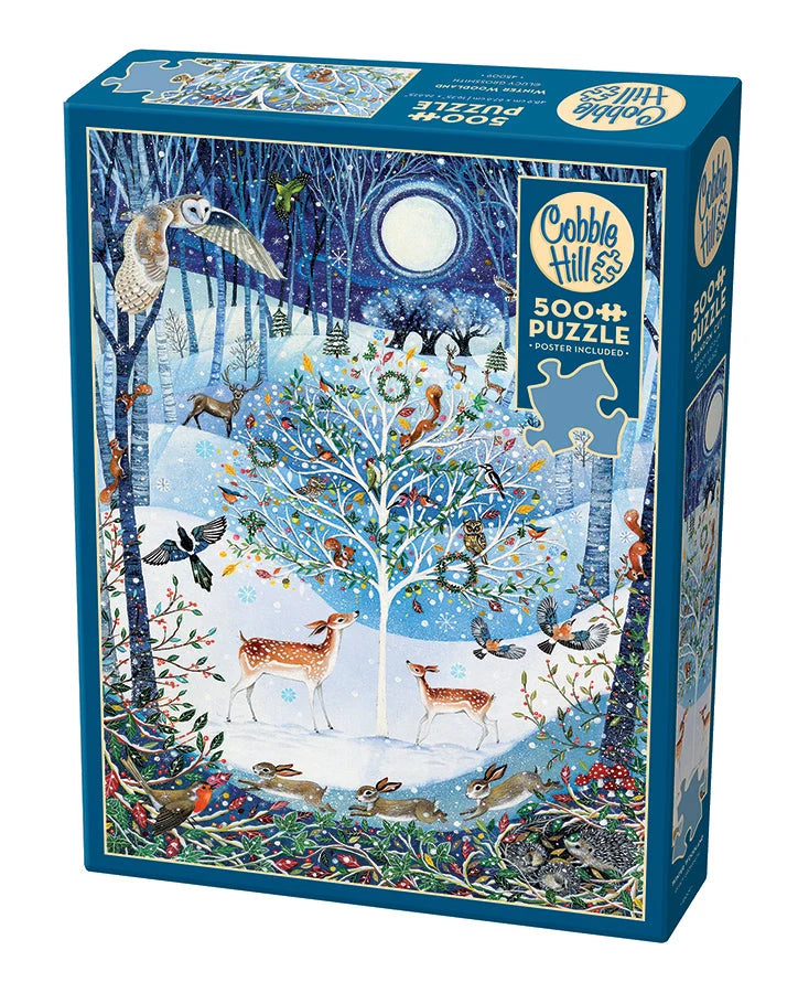 Cobble Hill 500 Palan Palapeli XXL Winter Woodland