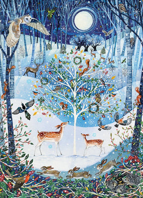 Cobble Hill 500 Palan Palapeli XXL Winter Woodland